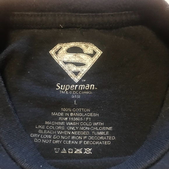 Superman t-shirt Sz. L - Picture 4 of 6